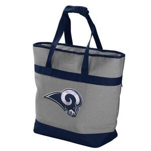 Coleman Gray and Blue Tote Bag